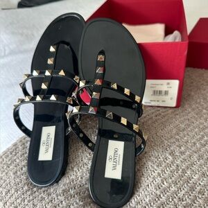 Valentino Garavani Rockstud Jelly Sandal size 38
